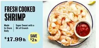 Heinen's FRESH COOKED SHRIMP offer
