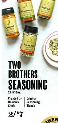 Heinen's TWO BROTHERS SEASONING offer