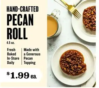 Heinen's HAND-CRAFTED PECAN ROLL offer