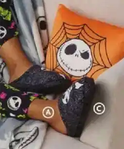 Family Dollar Ladies' or Men's Halloween Slippers offer