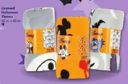 Family Dollar Licensed Halloween Throws offer