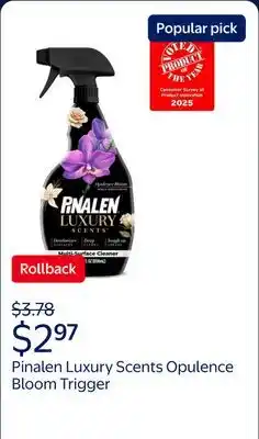 Walmart Pinalen Luxury Scents Opulence Bloom Trigger offer