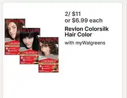 Walgreens Revlon Colorsilk Hair Color offer