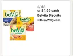 Walgreens Belvita Biscuits offer