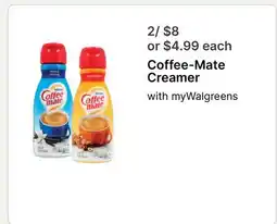 Walgreens Coffee-Mate Creamer offer