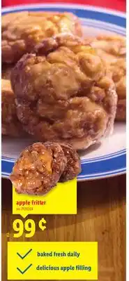 Lidl apple fritter offer