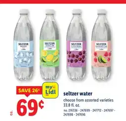 Lidl seltzer water offer