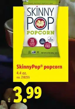 Lidl SkinnyPop popcorn offer