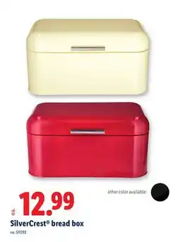 Lidl SilverCrest bread box offer