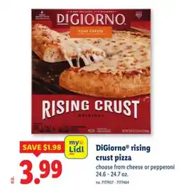 Lidl DiGiorno rising crust pizza offer