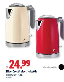 Lidl SilverCrest electric kettle offer
