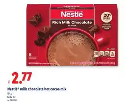 Lidl Nestlé milk chocolate hot cocoa mix offer