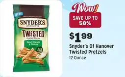 Grocery Outlet Twisted Pretzels offer