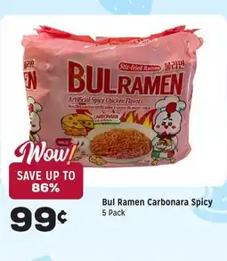Grocery Outlet Carbonara Spicy offer
