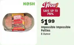 Grocery Outlet Impossible Patties offer