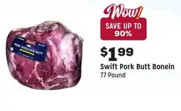 Grocery Outlet Pork Butt Bonein offer