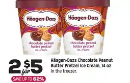 Grocery Outlet Häagen-Dazs Chocolate Peanut Butter Pretzel Ice Cream offer