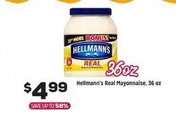 Grocery Outlet Hellmann's Real Mayonnaise offer