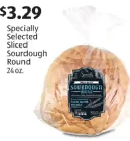 Aldi Specially Selected Sliced Sourdough Round offer