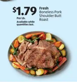 Aldi Fresh Boneless Pork Shoulder Butt Roast offer