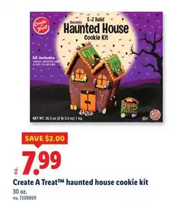 Lidl Create A Treat haunted house cookie kit offer