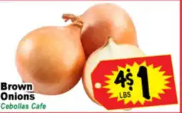Superior Grocers Brown Onions offer
