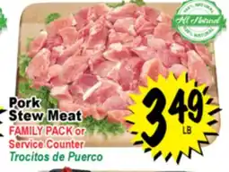 Superior Grocers Pork Stew Meat offer