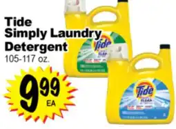 Superior Grocers Tide Simply Laundry Detergent offer