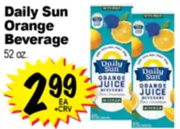 Superior Grocers Daily Sun Orange Beverage offer