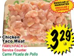 Superior Grocers Chicken Taco Meat offer