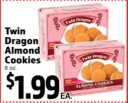 Superior Grocers Twin Dragon Almond Cookies offer