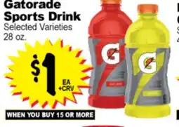 Superior Grocers Gatorade Sports Drink offer