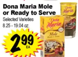 Superior Grocers Dona Maria Mole or Ready to Serve offer