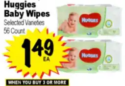 Superior Grocers Huggies Baby Wipes offer