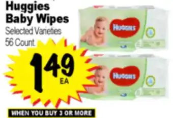 Superior Grocers Huggies Baby Wipes offer