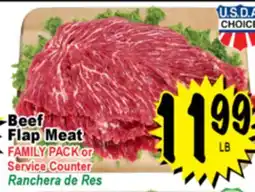 Superior Grocers Beef Flap Meat offer