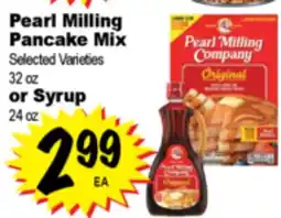 Superior Grocers Pearl Milling Pancake Mix Selected Varieties 32 oz., or Syrup 24 oz offer