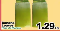 Superior Grocers Banana Leaves offer
