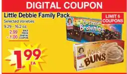 Superior Grocers Little Debbie Family Pack offer