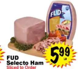 Superior Grocers FUD Selecto Ham offer