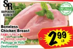 Superior Grocers Boneless Chicken Breast offer