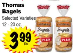 Superior Grocers Thomas Bagels offer