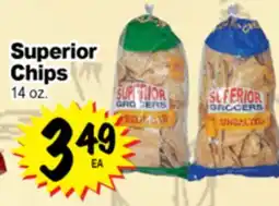 Superior Grocers Superior Chips offer