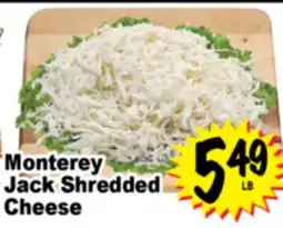 Superior Grocers Monterey Jack Shredded Cheese offer