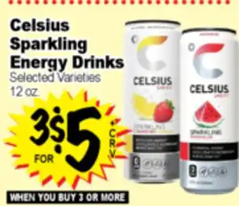 Superior Grocers Celsius Sparkling Energy Drinks offer