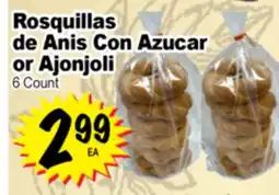 Superior Grocers Rosquillas de Anis Con Azucar or Ajonjoli offer