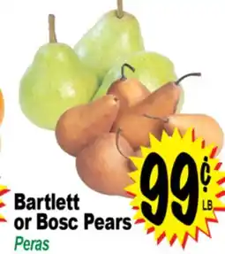 Superior Grocers Bartlett or Bosc Pears offer