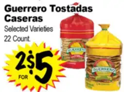 Superior Grocers Guerrero Tostadas Caseras offer