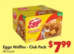 Vallarta Supermarkets Eggo Waffles-Club Pack offer