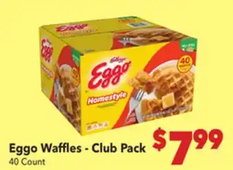 Vallarta Supermarkets Eggo Waffles-Club Pack offer